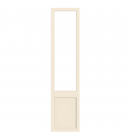 Saintes - Made to Measure - Open Frame Top Doors White Grey