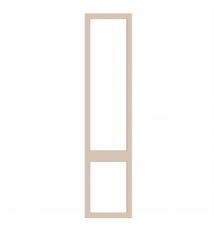 Saintes - Made to Measure - Open Frame Top and Bottom Doors Carat Beige