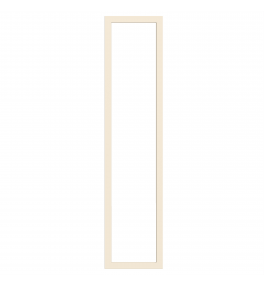 Saintes - Made to Measure - Open Frame Full Doors White Grey