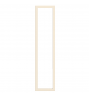 Saintes - Made to Measure - Open Frame Full Doors White Grey