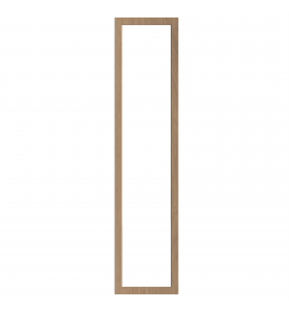 Saintes - Made to Measure - Open Frame Full Doors Canella Oak