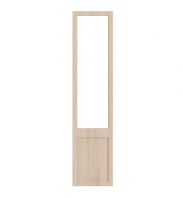Saintes - Made to Measure - Open Frame Top Doors Light Vicenza Oak