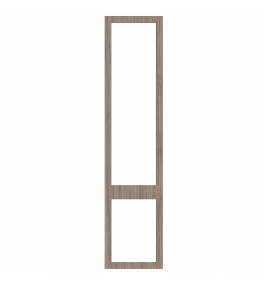 Saintes - Made to Measure - Open Frame Top and Bottom Doors Paintflow Colonial Blue