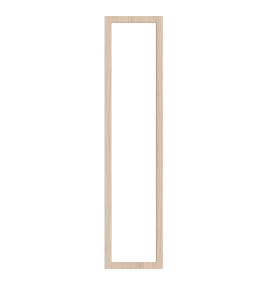 Saintes - Made to Measure - Open Frame Full Doors Light Vicenza Oak