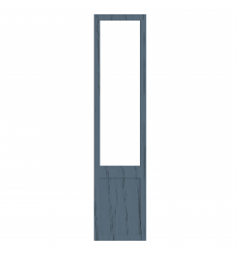 Saintes - Made to Measure - Open Frame Top Doors Supermatt Alabaster
