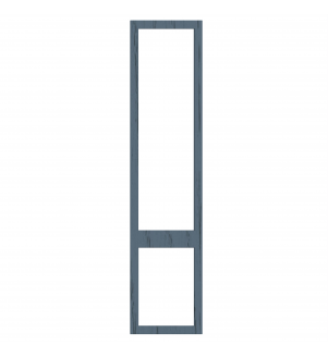 Saintes - Made to Measure - Open Frame Top and Bottom Doors Supermatt Alabaster