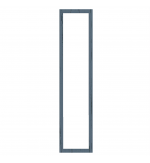 Saintes - Made to Measure - Open Frame Full Doors Supermatt Alabaster