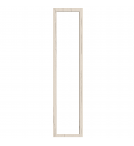Saintes - Made to Measure - Open Frame Full Doors Matt Pebble