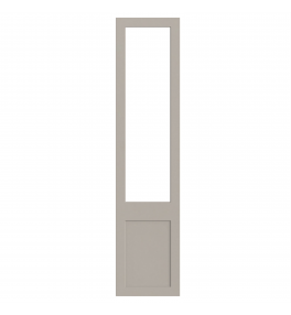Bordeaux - Made to Measure - Open Frame Top Doors Matt Pebble
