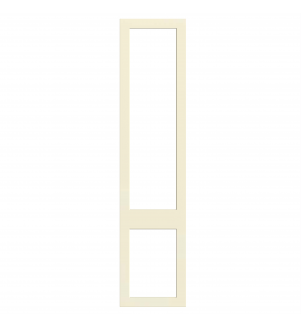Bordeaux - Made to Measure - Open Frame Top and Bottom Doors Supermatt Alabaster