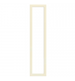 Bordeaux - Made to Measure - Open Frame Full Doors Supermatt Alabaster
