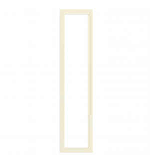 Bordeaux - Made to Measure - Open Frame Full Doors Supermatt Alabaster