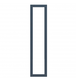 Bordeaux - Made to Measure - Open Frame Full Doors Supermatt Indigo Blue