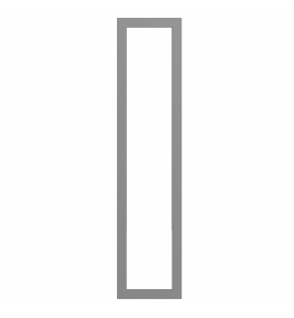 Bordeaux - Made to Measure - Open Frame Full Doors Supermatt Dust Grey