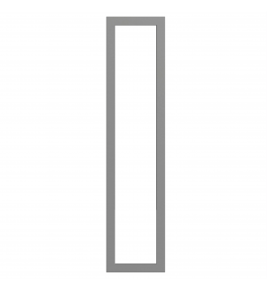 Bordeaux - Made to Measure - Open Frame Full Doors Supermatt Dust Grey