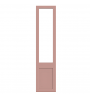 Bordeaux - Made to Measure - Open Frame Top Doors Matt Blush Pink