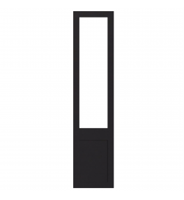 Bordeaux - Made to Measure - Open Frame Top Doors Matt Black