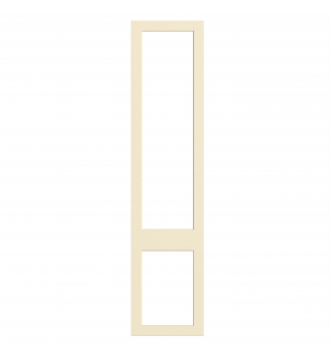 Bordeaux - Made to Measure - Open Frame Top and Bottom Doors Ivory