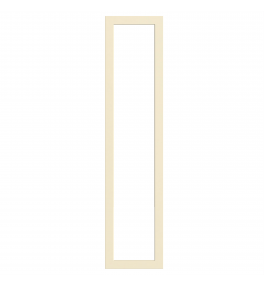 Bordeaux - Made to Measure - Open Frame Full Doors Ivory