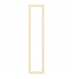 Bordeaux - Made to Measure - Open Frame Full Doors Ivory