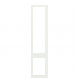 Bordeaux - Made to Measure - Open Frame Top and Bottom Doors Satin White