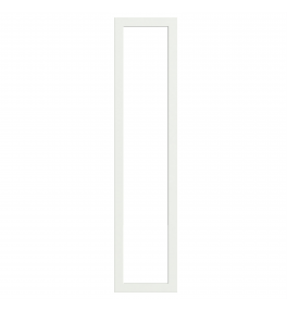 Bordeaux - Made to Measure - Open Frame Full Doors Satin White