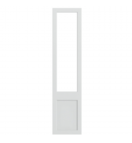 Bordeaux - Made to Measure - Open Frame Top Doors Porcelain White