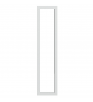Bordeaux - Made to Measure - Open Frame Full Doors Porcelain White