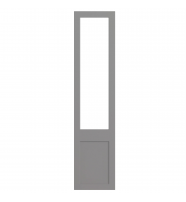 Bordeaux - Made to Measure - Open Frame Top Doors Hi Gloss Dust Grey