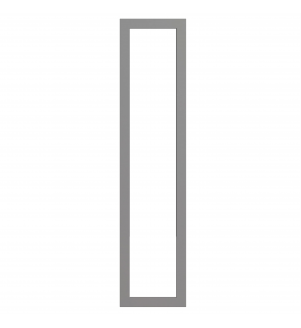 Bordeaux - Made to Measure - Open Frame Full Doors Hi Gloss Dust Grey