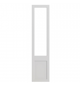 Bordeaux - Made to Measure - Open Frame Top Doors Hi Gloss Light Grey
