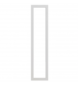 Bordeaux - Made to Measure - Open Frame Full Doors Hi Gloss Light Grey