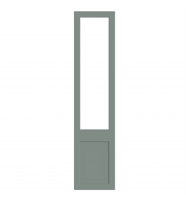 Bordeaux - Made to Measure - Open Frame Top Doors Matt Sage Green