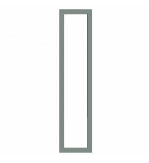 Bordeaux - Made to Measure - Open Frame Full Doors Matt Sage Green