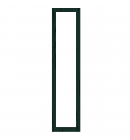 Bordeaux - Made to Measure - Open Frame Full Doors Paint Flow Matt Fir Green