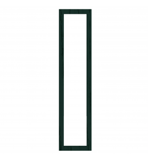 Bordeaux - Made to Measure - Open Frame Full Doors Paint Flow Matt Fir Green