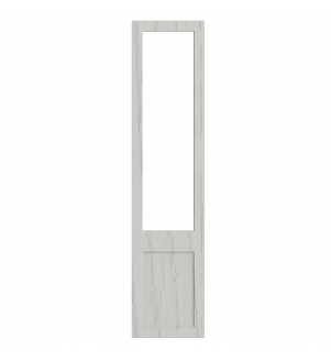 Bordeaux - Made to Measure - Open Frame Top Doors Paint Flow Matt Light Grey