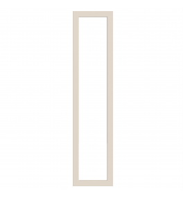 Bordeaux - Made to Measure - Open Frame Full Doors Supermatt Taupe Grey