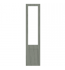 Bordeaux - Made to Measure - Open Frame Top Doors Paint Flow Matt Sage Green