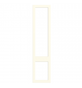 Bordeaux - Made to Measure - Open Frame Top and Bottom Doors ANTIQUE WHITE