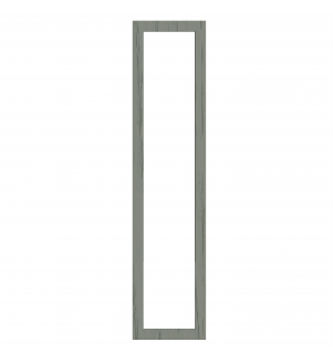 Bordeaux - Made to Measure - Open Frame Full Doors Paint Flow Matt Sage Green