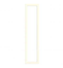 Bordeaux - Made to Measure - Open Frame Full Doors ANTIQUE WHITE