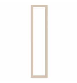 Bordeaux - Made to Measure - Open Frame Full Doors Macademia