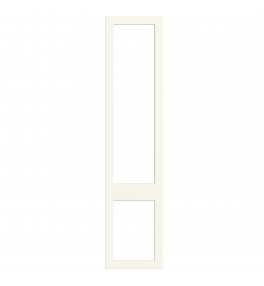 Bordeaux - Made to Measure - Open Frame Top and Bottom Doors White Grey