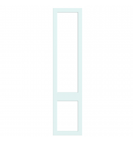 Bordeaux - Made to Measure - Open Frame Top and Bottom Doors Scandinavian Blue