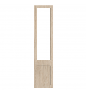 Bordeaux - Made to Measure - Open Frame Top Doors Cremona Oak Cotta