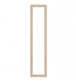 Bordeaux - Made to Measure - Open Frame Full Doors Cremona Oak Cotta