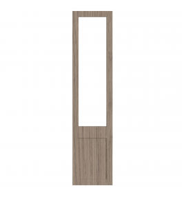 Bordeaux - Made to Measure - Open Frame Top Doors Light Vicenza Oak