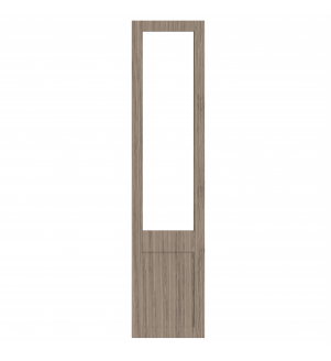 Bordeaux - Made to Measure - Open Frame Top Doors Light Vicenza Oak