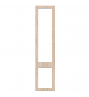 Bordeaux - Made to Measure - Open Frame Top and Bottom Doors Canella Oak